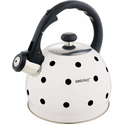 King Hoff 2 l KH-1050 biela s bodkami