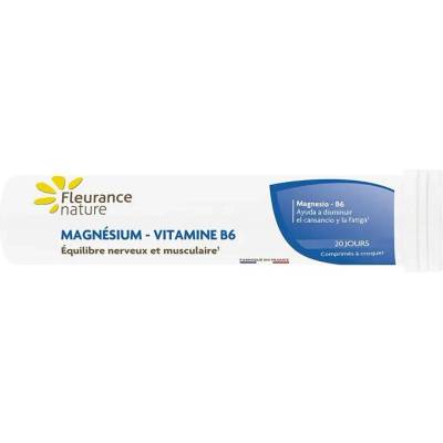 Fleurance Nature Mагнезий + Витамин B6, 20 таблетки, Fleurance Nature (192361 (59236) FN)