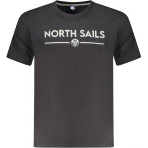 North sails Мъжка тениска с къси ръкави north sails, Размер l, Цвят Черен (996027000_ne0999)