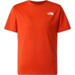 The North Face Детска спортна тениска The North Face Kid's Teen New 24/7 S/S Tee Sport shirt - Lava Red - размер XXL (704-4596-1116)