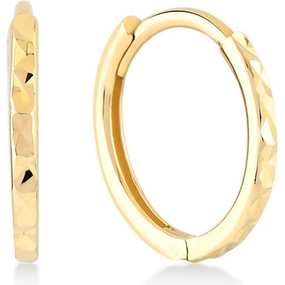 Lillian Vassago zlaté kroužkové náušnice LLV06-GER337