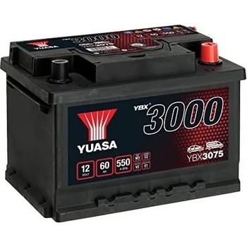 Image 1 of YUASA 3000 12V 60Ah 550A right+ (YBX3075)