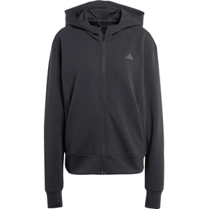 Adidas Дамски суичър adidas Women's D4T Workout Full Zip Hooded Sweatshirt Hoodie - Black - размер XXL (117-3942-0116)