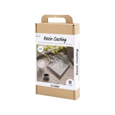 Creativ Company Set Resin Acrylic. Square Vessel