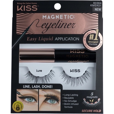 Kiss Magnetické řasy Lure černé