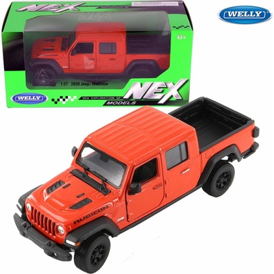Welly Jeep Gladiator 2020 oranžový 1:27