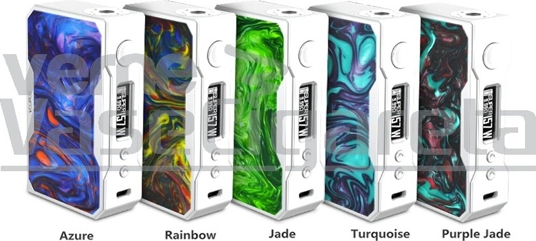 Voopoo DRAG 157W TC Box md Silver-Resin Black-Rainbow - Heureka.sk