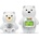 VTech Двупосочен цифров домофон Vtech BM2350, температурен датчик и нощна лампа, обхват на действие 300 м