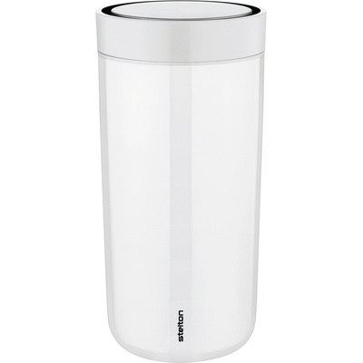Stelton Термочаша To-Go Click с двойни стени от стомана 400 мл цвят тебешир (685-3)