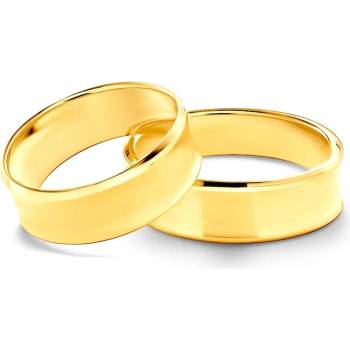 Image 1 of SAVICKI Сватбени халки: злато, вдлъбнати. 6 мм