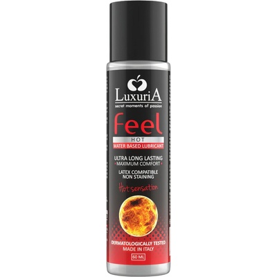 Luxuria Feel Hot - затоплящ лубрикант (60ml)
