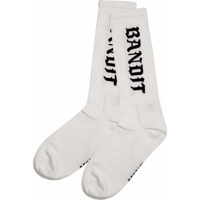 Bandit Intenso high men's cotton socks biela