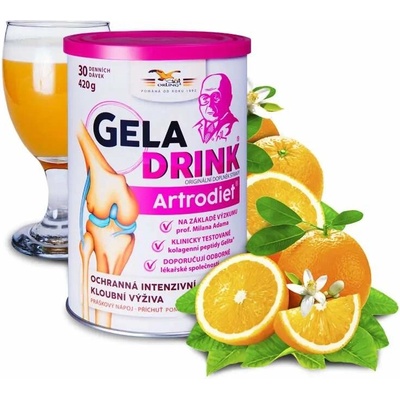 Orling Geladrink Artrodiet nápoj Pomaranč 420 g