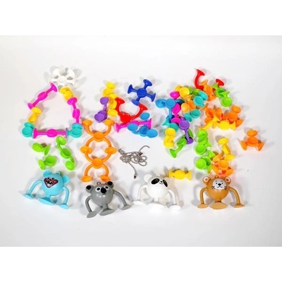 SAJETO Malé Zvieratká silikónová 56 ks