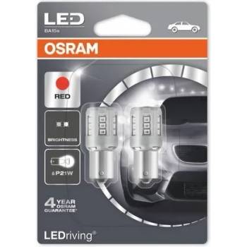 Image 1 of OSRAM Standart - BA15S - P21W / RED - 7456R (1989) - комплект 2бр. (до изчерпване) (7456R)