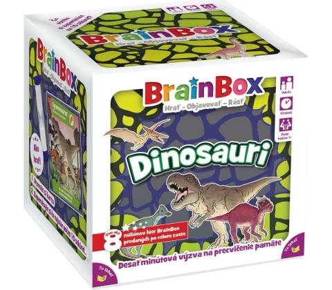 Asmodee BrainBox Dinosauri