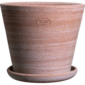 Bergs Potter Саксия Julie Rustic с поставка 35 см розова (JR35S)