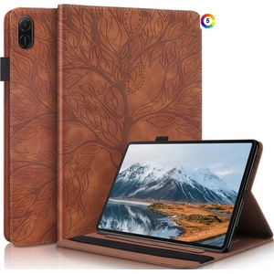 Huawei Honor Pad X8a Tree Life Series/ Wallet Кожен Калъф и Протектор