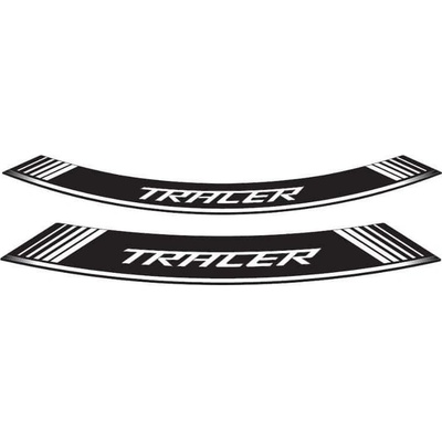 PUIG Linka na ráfek TRACER 9293B bílá linky na ráfek - sada 8ks