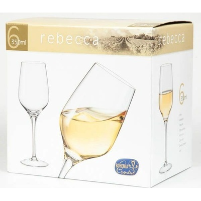 Crystalex sklenice na víno REBECCA 6 x 350 ml