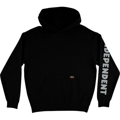 Independent Built To Grind Work P/O Hooded Heavyweight Black