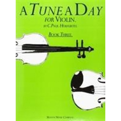 A Tune A Day For Violin Book Three noty na housle