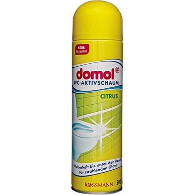 domol WC aktivní čistící pěna s citrusy 500 ml
