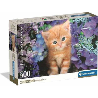 Clementoni Ryšavé mačiatko 500 dielov