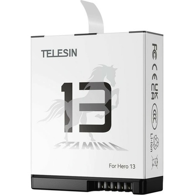 Telesin Dobíjecí baterie 1950 mAh Stamina pro GoPro Hero 13 Hero13 černá / JH-GP13 / S0-BTR-04-TGP – Zbozi.Blesk.cz
