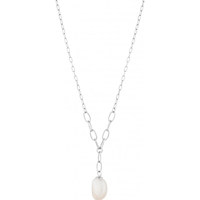 Preciosa Něžný stříbrný s pravou perlou pearl heart 5356 01