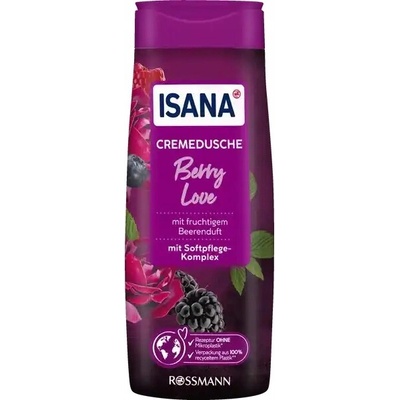 Isana Berry Love krémový sprchový gél na lesné plody