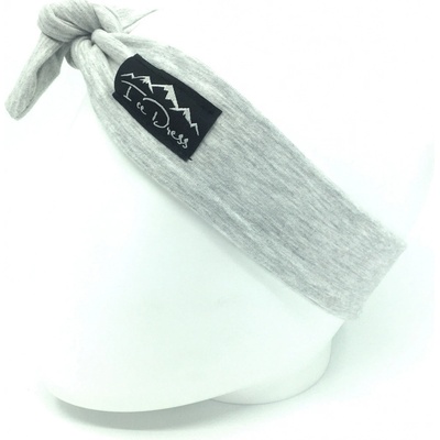 IceDress čelenka uzel Grey dětská
