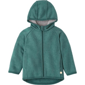 disana Детско вълнено яке disana Kid's Walk-Jacke Zipp Wool jacket - Eukalyptus - размер 74/80 (EU) (703-6090-0311)