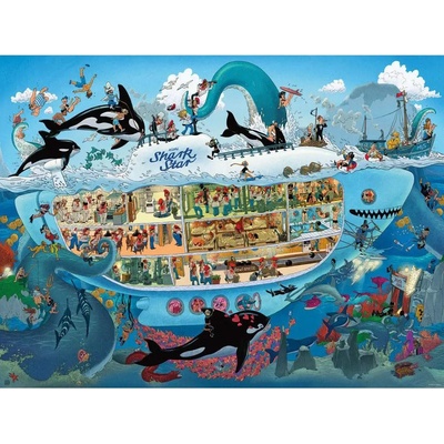 Heye - Puzzle Oesterle: Submarine Fun - 1 500 piese