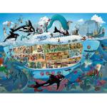 Heye - Puzzle Oesterle: Submarine Fun - 1 500 piese