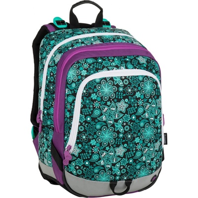 Bagmaster Alfa 9 B tyrkysové ornamenty