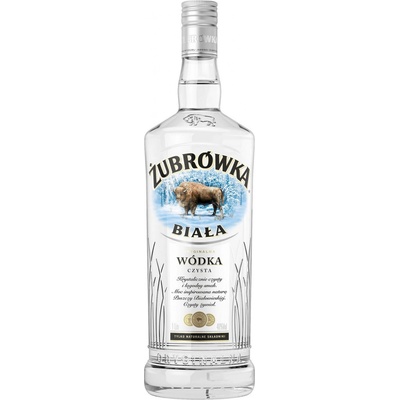 Zubrowka Biala Original Vodka 37,5% 1 l (čistá fľaša)