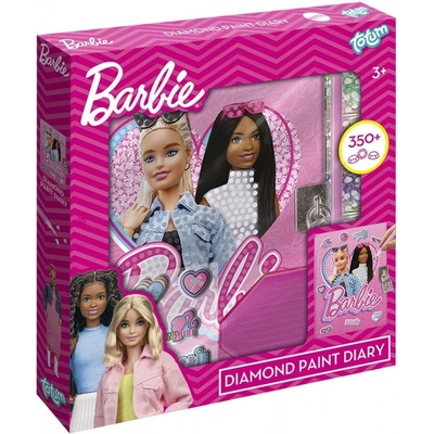 Totum Творчески комплект, Totum, Barbie, Декорирай сам таен дневник с диаманти
