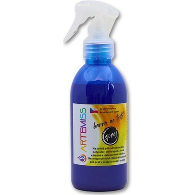 Barva na textil ve spreji modrá 250 g