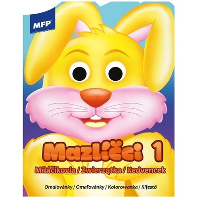 MFP omaľovánky pohyblivé oči Pet Animal 210x270/16