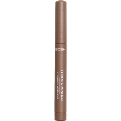 Gosh Forever Mineral Matte dlouhotrvající oční stíny v tužce 016 Matt Chocolate 1,4 g