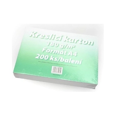 Kreslící karton 180g, balení 200ks Velikost: A4 – Zboží Dáma