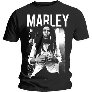 Image 1 of Bob Marley Black & White Black S Риза (BMATS04MB01)