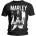 Bob Marley Black & White Black S Риза (BMATS04MB01)