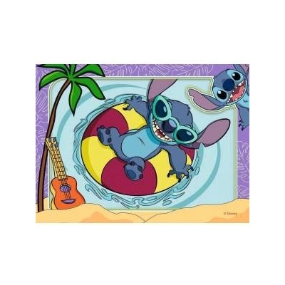 Kids Puzzle 2D 4in1 Disney Stitch