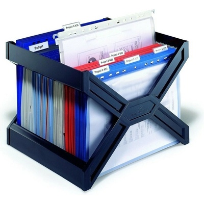 Durable carry kartotékový koš modrý 02261106 – Zboží Dáma