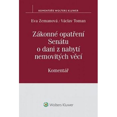 Zákonné opatření Senátu o dani z nabytí nemovitých věcí