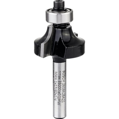 Bosch Accessories 2608628421 zaoblovacia fréza karbid wolframu Dĺžka 54 mm Vonkajší Ø 25.4 mm Pracovná dĺžka 13.2 mm Ø h