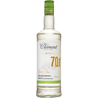 Clément Rhum Blanc Agricole N°2 70,8% 0,7 l (čistá fľaša)