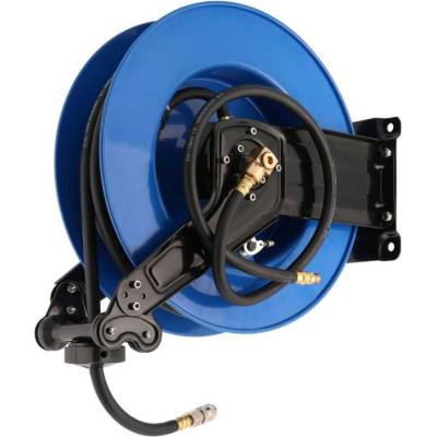 Airpress Пневматична макара 1/4" 15 m 10 x 16 mm 20 bar в метален калъф 46599 (46599)